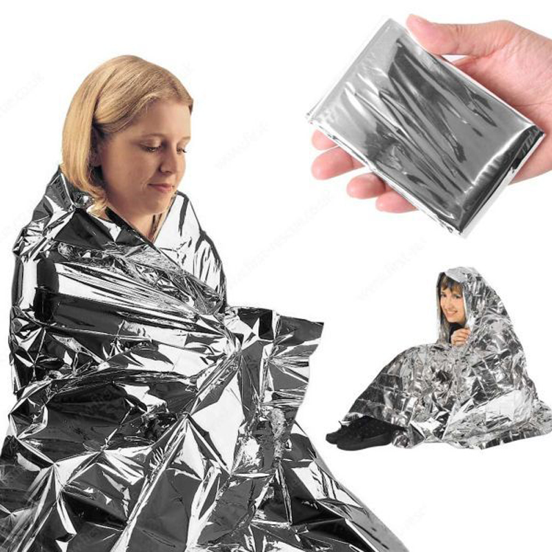 First Aid Bag Kit - Opkomende deken Mylar Thermisch Outdoor Survive