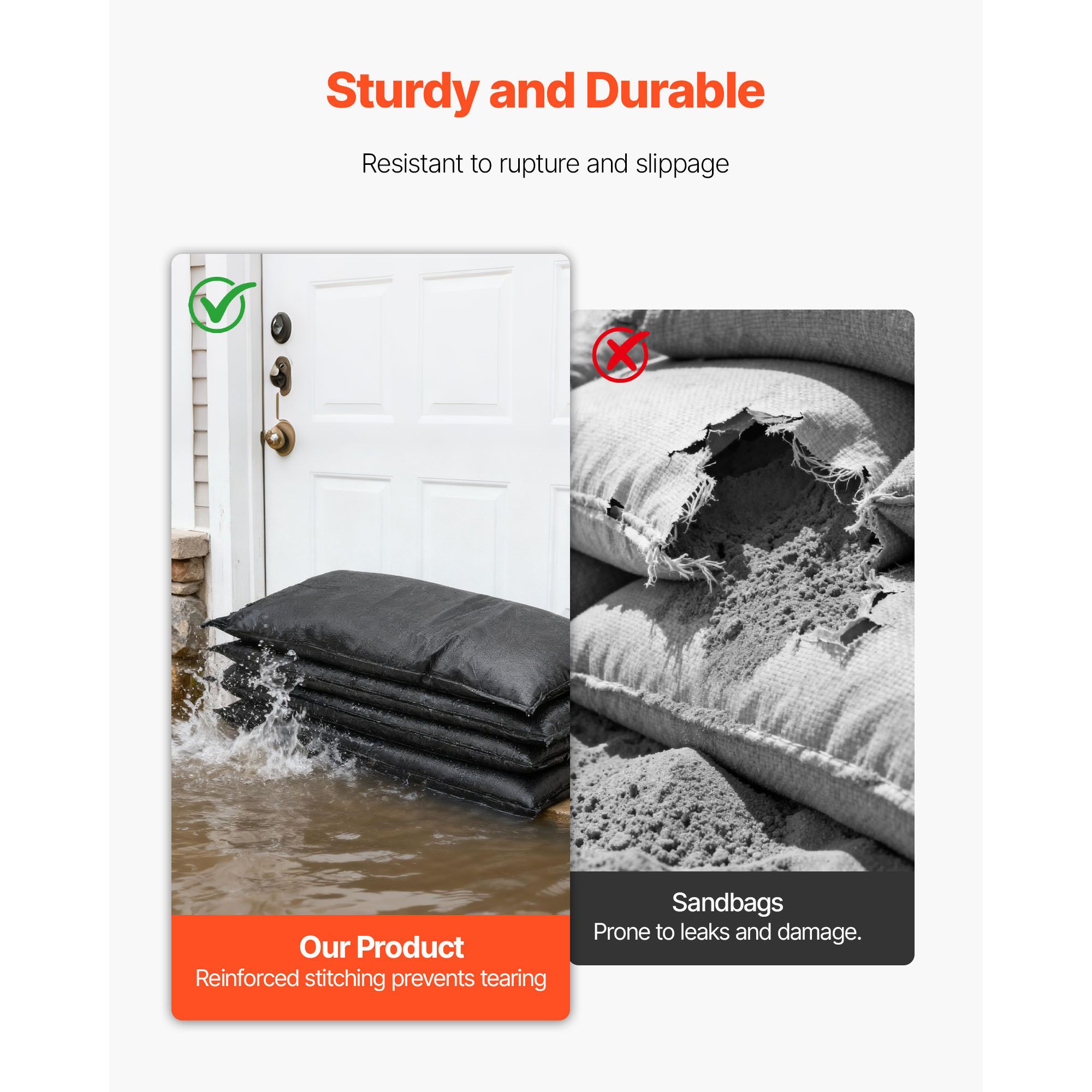 Overstromingsbarrière, 10 stuk - Flood Barrier Bag recensie en prijs
