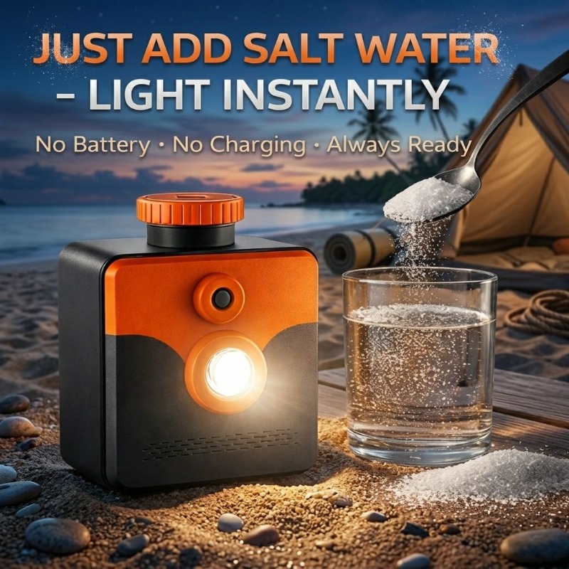 Zoutwaterlamp, noodverlichting - Power Outage Light recensie en prijs